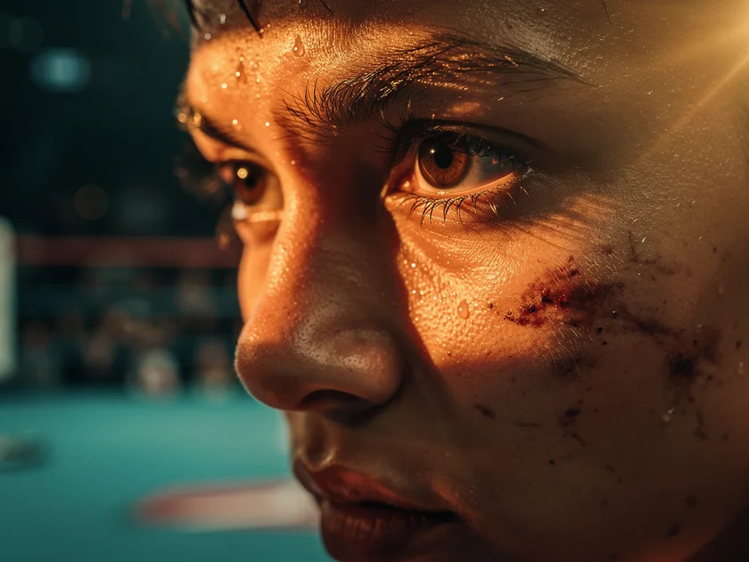 Alexa Grasso celebrating first-round finish in UFC Women's Division flyweight bout at Seattle