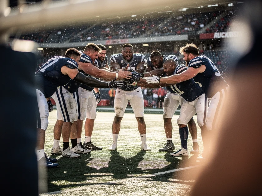 Islam Makhachev holding the UFC lightweight championship belt inside the octagon in 2026