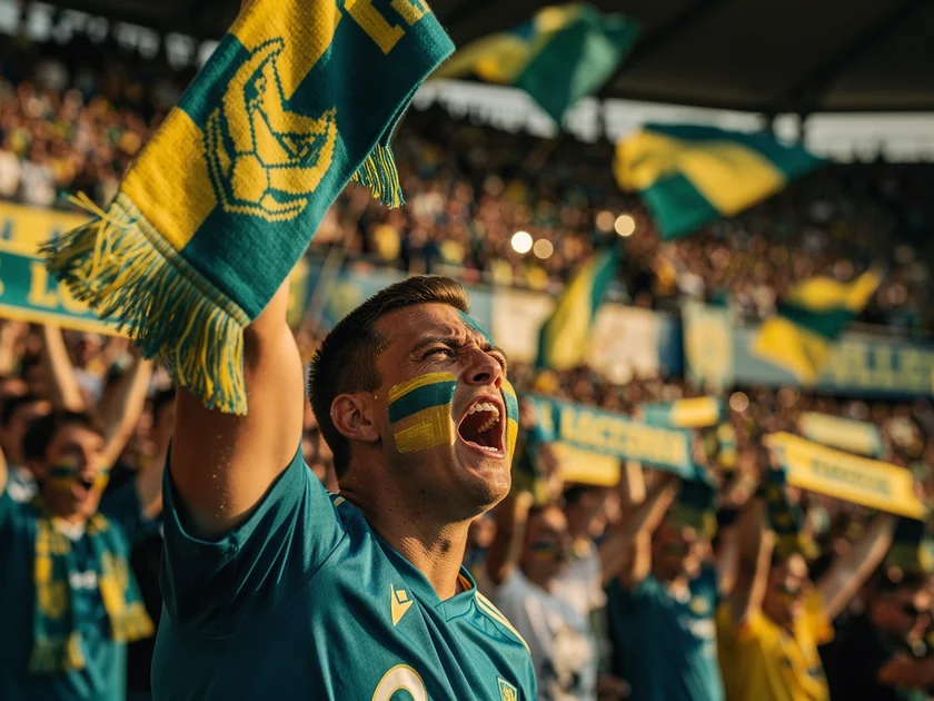 Leeds United players celebrate an FA Cup goal at Elland Road ahead of the Norwich City fifth round t