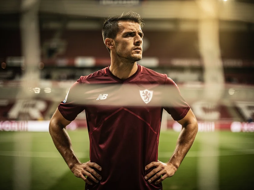 Nottingham Forest players during a tense Premier League match in the 2025-26 relegation battle