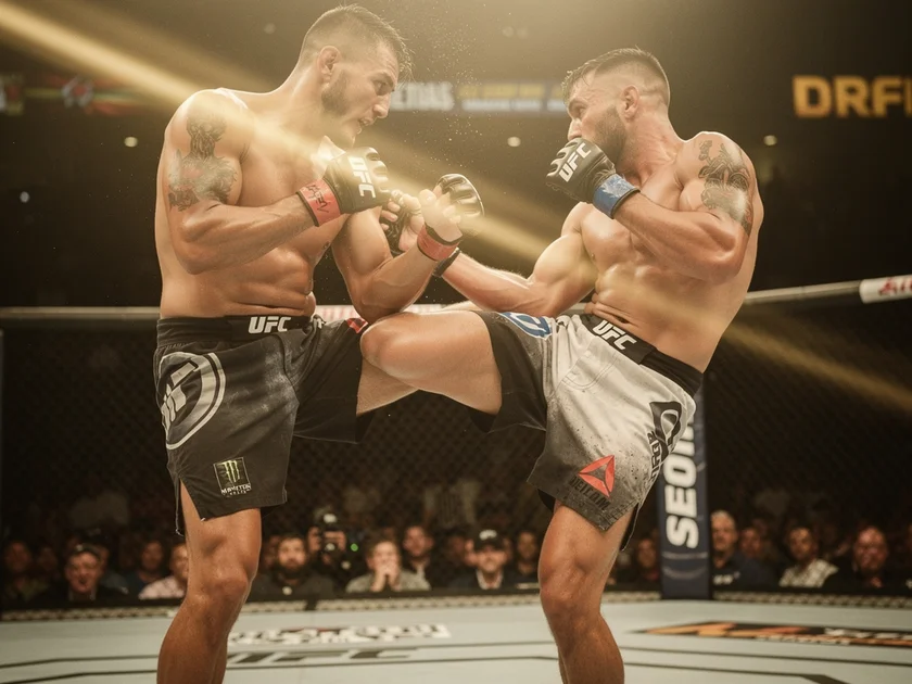 UFC fighter being tested under UFC drug testing USADA anti-doping program protocols in 2026