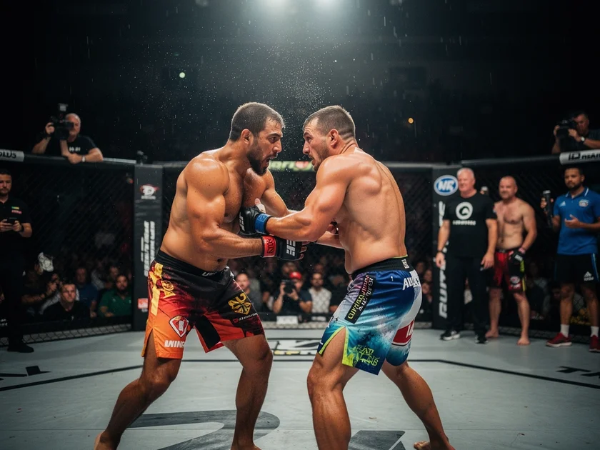 Israel Adesanya and Joe Pyfer face off under UFC drug testing USADA protocols at Seattle Fight Night 2026