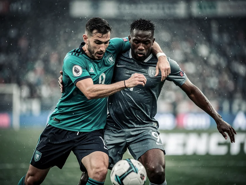 Viktor Gyokeres celebrates hat-trick goal for Sweden in World Cup play-off semi-final against Ukraine