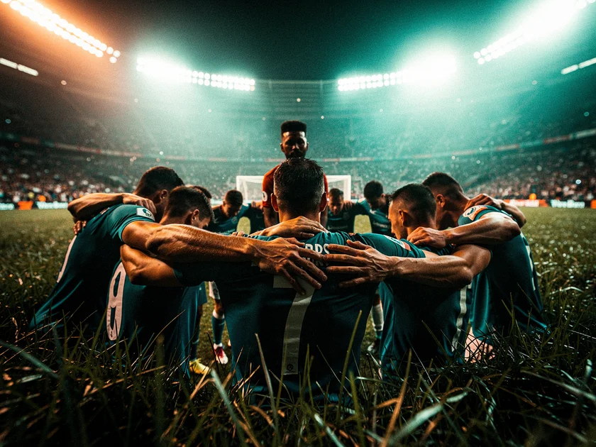 William Saliba in Arsenal kit commanding the penalty area during a Premier League match in 2026