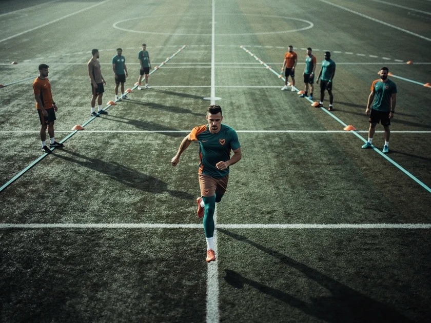 Alexander Isak in Liverpool kit training on the pitch after returning from broken leg injury