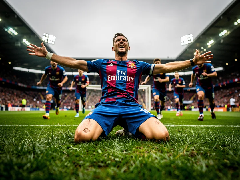 Kai Havertz celebrates his stoppage-time goal for Arsenal at Sporting in Premier League Results Today context