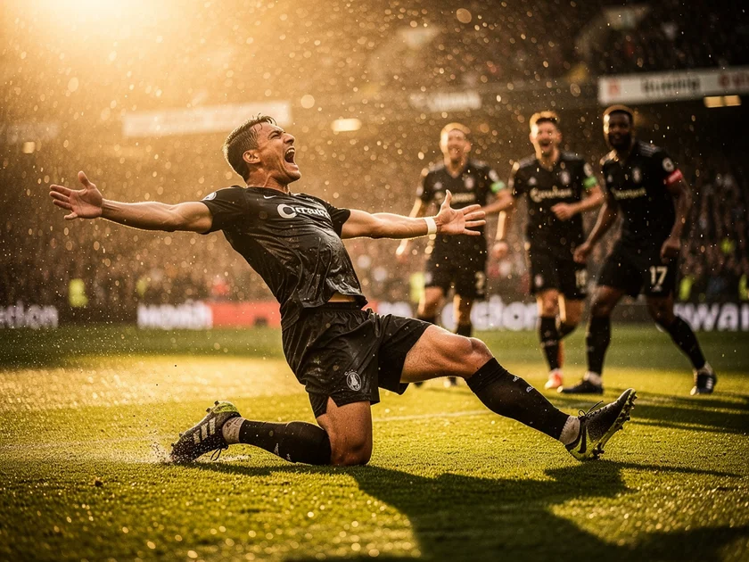 Mikel Arteta reacts on the touchline during Premier League Manager News coverage at Emirates Stadium 2026
