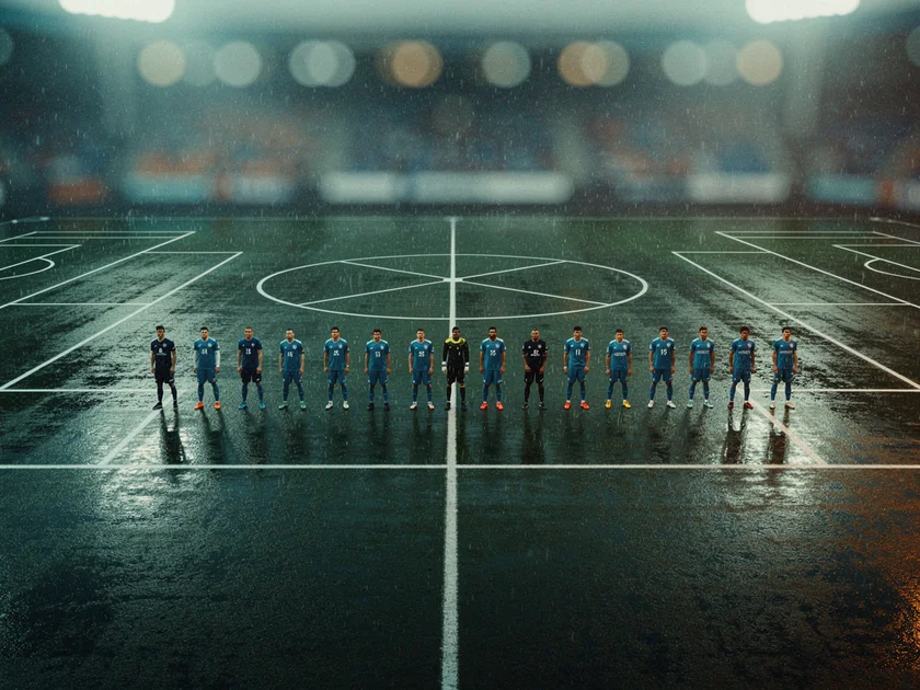 Chelsea players dejected at Stamford Bridge as Champions League Qualification hopes fade after City defeat