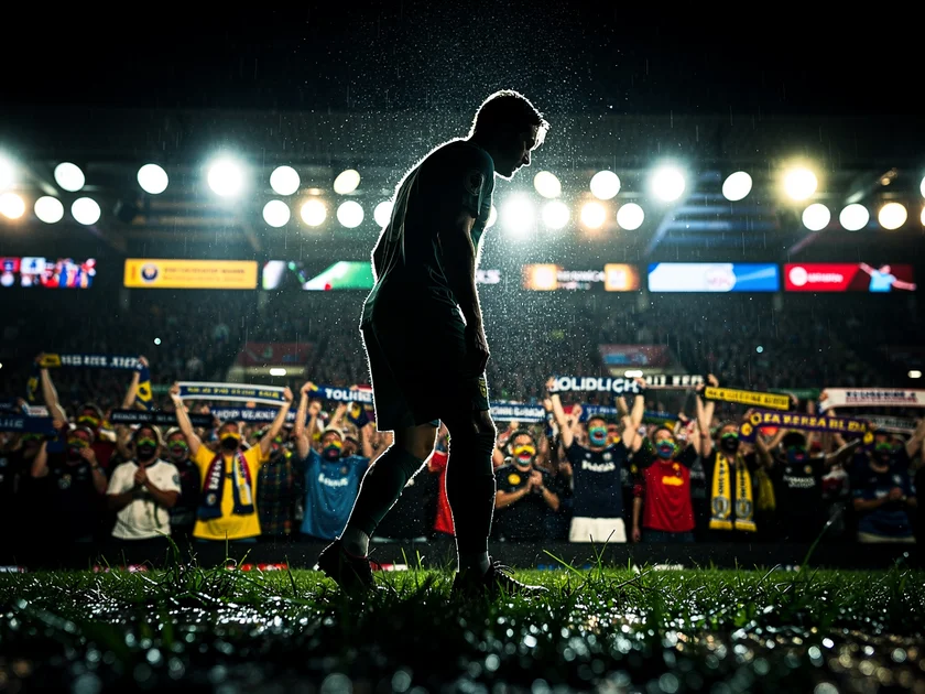 Premier League Relegation Battle 2026 matchday tension at a packed stadium with clubs fighting to stay up