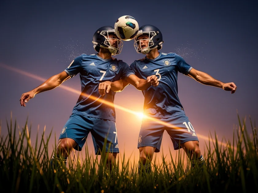 Referee checking VAR monitor during Premier League VAR Decisions review in FA Cup match