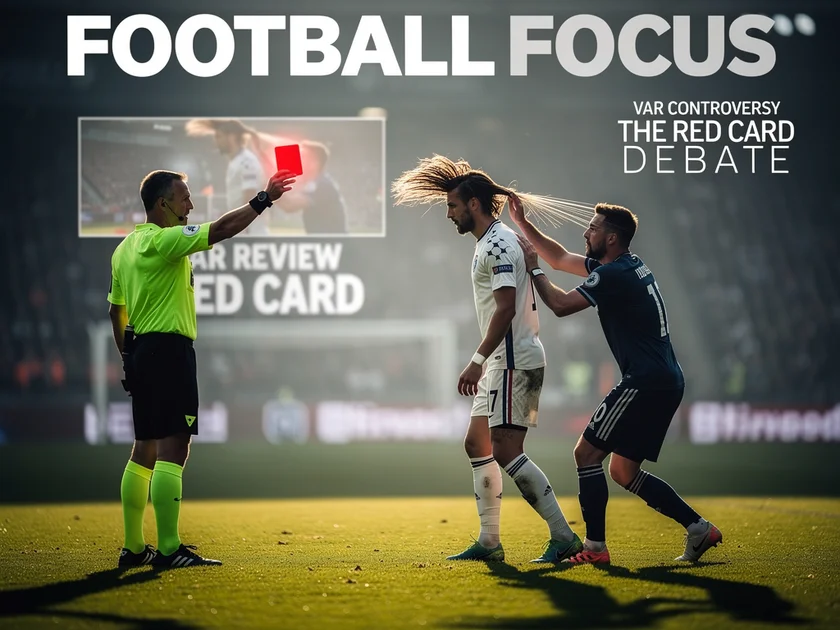 Lisandro Martinez red card at Old Trafford amid Premier League VAR Decisions controversy vs Leeds United 2026